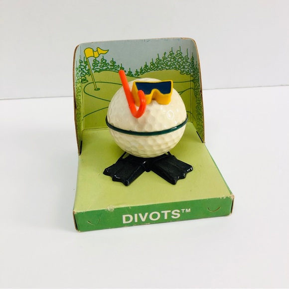 Vintage Divots Sports Collectables "Walter" Scuba Diver Golf Ball Figurine - Picture 3 of 8